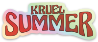 Kruel Summer Sticker Pack (10 Stickers)