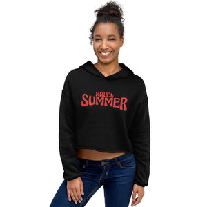 Kruel Summer Font Women's Crop Hoodie