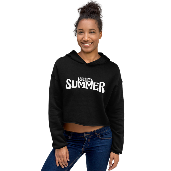 Kruel Summer Font Women's Crop Hoodie