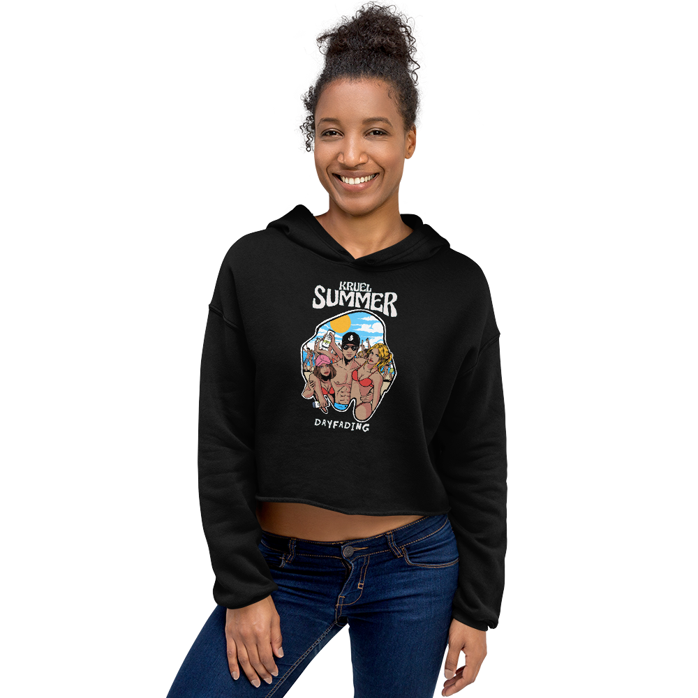 Dayfading Women's Crop Hoodie