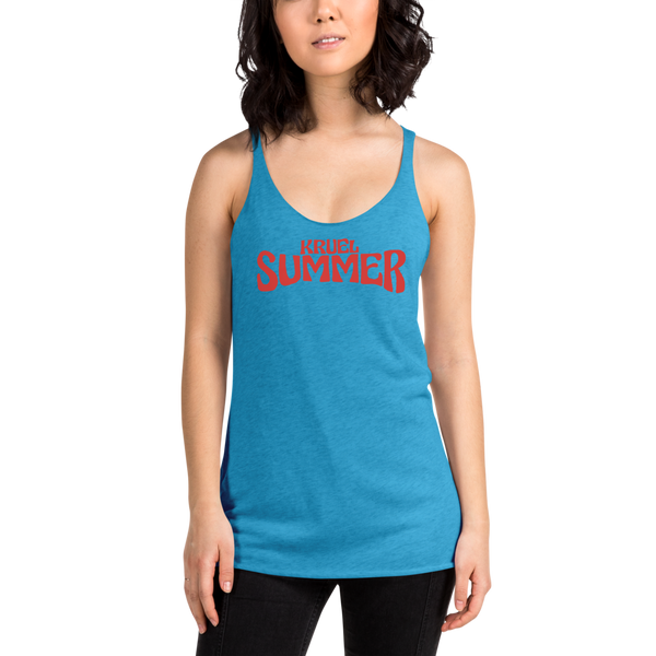 Kruel Summer Font Women's Racerback Tank