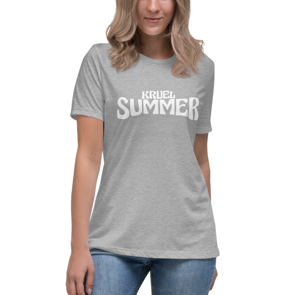 Kruel Summer Font Women's Relaxed T-Shirt (Relaxed Fit)