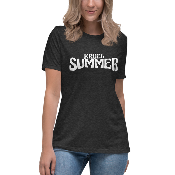 Kruel Summer Font Women's Relaxed T-Shirt (Relaxed Fit)