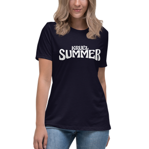 Kruel Summer Font Women's Relaxed T-Shirt (Relaxed Fit)